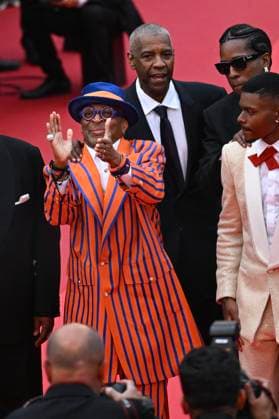 78eme Festival International du Film de Cannes Montée des marches du film Highest 2 Lowest 78th International Cannes Film Festival Red carpet for Highest 2 Lowest Movie 444690 2025 05 19 France Lee, Spike  Copyright: xSergexArnalx xStarfacex STAR_444690_025