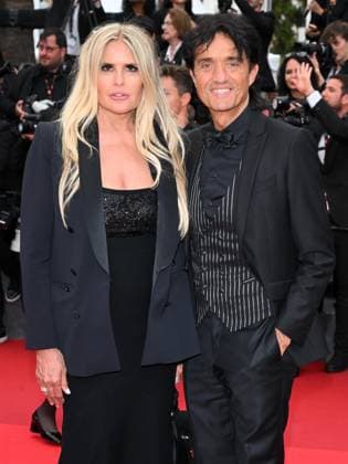 Cannes, 78th Cannes Film Festival 2025 - evening 7 - Red Carpet of the film Highest 2 Lowest In the photo: Tiziana Rocca, Giulio Base  Copyright: xTerenghi Ipax xipa-agency.netx xPoolxPhotoxEventsx05x IPA_Agency_IPA57946289