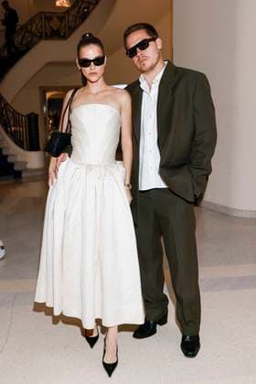 Entertainment Bilder des Tages Cannes Barbara Palvin, Dylan Sprouse pose at Hotel Martinez MP Barbara Palvin Dylan Sprouse pose at Hotel Martinez ahead the 78th annual Cannes Film Festival on May 19, 2025 in Cannes, France. Photo by Marco Piovanotto ABACAPRESS.CO  Copyright: xPiovanottoxMarco ABACAx