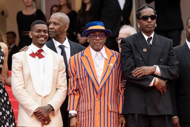 M Montée des marches du film Highest 2 Lowest lors du 78ème Festival International du Film de Cannes Aubrey Joseph, Denzel Washington, Spike Lee, Asap Rocky Montée des marches du film Highest 2 Lowest lors du 78ème Festival International du Film de Cannes, au Palais des Festivals à Cannes Le 19 mai 2025 Jacovides Moreau Bestimage Red carpet for the movie Highest 2 Lowest during the 78th Cannes International Film Festival at the Palais des Festivals in Cannes, France On may 19th 2025 Cannes France  Copyright: xJACOVIDES-MOREAUx xBESTIMAGExJACOVIDES-MOREAUx xBESTIMAGEx