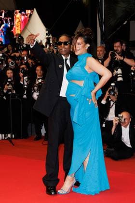 M Walking down the steps of the film Highest 2 Lowest at the 78th Cannes International Film Festival ASAP Rocky and his pregnant wife Rihanna Cannes France  Copyright: xJACOVIDES-MOREAUx xBESTIMAGExJACOVIDES-MOREAUx xBESTIMAGEx