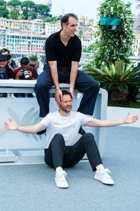 Photocall for Splitsville , Palais des Festivals, Cannes, France Kyle Marvin and Michael Angelo seen at the Photocall for Splitsville during the 78th Festival de Cannes (Cannes International Film Festival) at Palais des Festivals, Cannes, , France on 19 May 2025. Picture, Credit:Julie Edwards Avalon France, French Riviera, Cannes, Palais des Festivals Copyright: xJuliexEdwardsx xAvalonx 1001057195