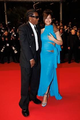 M Walking down the steps of the film Highest 2 Lowest at the 78th Cannes International Film Festival ASAP Rocky and his pregnant wife Rihanna Cannes France  Copyright: xJACOVIDES-MOREAUx xBESTIMAGExJACOVIDES-MOREAUx xBESTIMAGEx