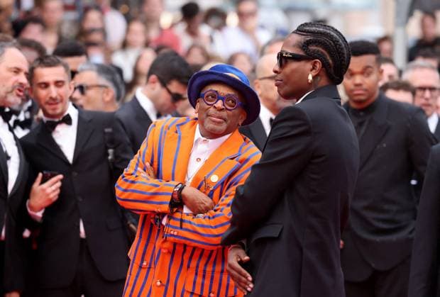 J Montée des marches du film Highest 2 Lowest lors du 78ème Festival International du Film de Cannes Spike Lee, Asap Rocky Montée des marches du film Highest 2 Lowest lors du 78ème Festival International du Film de Cannes, au Palais des Festivals à Cannes Le 19 mai 2025 Jacovides Moreau Bestimage Red carpet for the movie Highest 2 Lowest during the 78th Cannes International Film Festival at the Palais des Festivals in Cannes, France On may 19th 2025 Cannes France  Copyright: xJACOVIDES-MOREAUx xBESTIMAGExJACOVIDES-MOREAUx xBESTIMAGEx