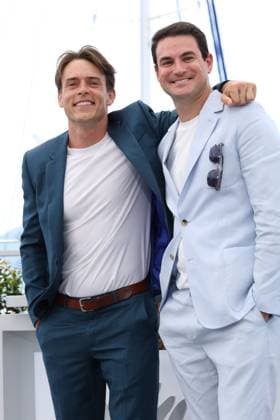 Highest 2 Lowest photocall in Cannes ALAN FOX and JASON BERMAN during the Highest 2 Lowest photocall, 78th Cannes Film Festival, France on 19 May 2025. CAP GOL GOL Cannes CÃ te d Azur France Copyright: xRickxGold CapitalxPicturesx
