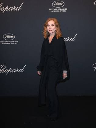 Cannes, 78th Cannes Film Festival 2025 - evening 7 - Chopard Universe Dinner 2025 - Cannes, 78th Cannes Film Festival 2025 - evening 7 - Chopard Universe Dinner 2025 - In the photo:, Isabelle Huppert Cannes Italy  Copyright: xIPA ABACAx