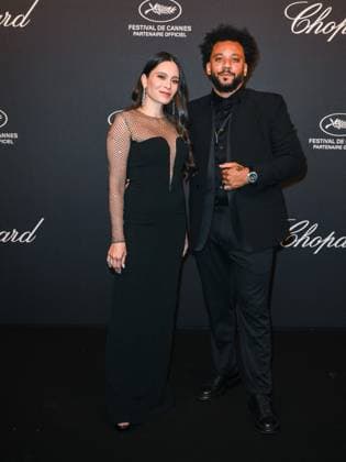Cannes, 78th Cannes Film Festival 2025 - evening 7 - Chopard Universe Dinner 2025 - Cannes, 78th Cannes Film Festival 2025 - evening 7 - Chopard Universe Dinner 2025 - In the photo:, Marcelo Vieira, Clarice Alves Cannes Italy  Copyright: xIPA ABACAx