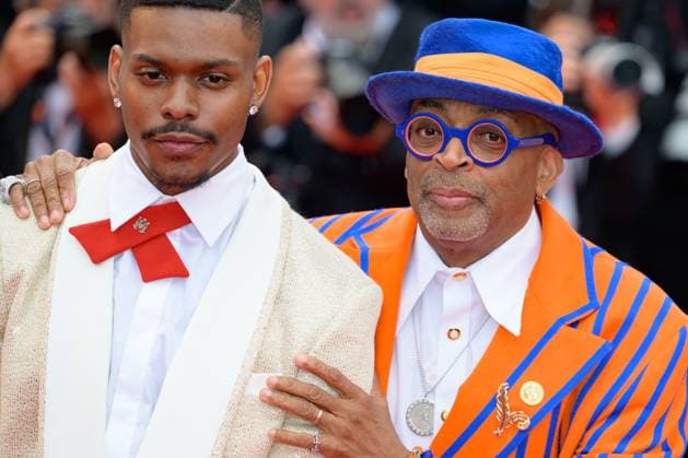 Cannes Highest 2 Lowest Red Carpet NG Spike Lee and Aubrey Joseph attending the ‘Highest 2 Lowest’ Screening and Red Carpet at Palais Des Festivals in Cannes, France on May 19 2025 as part of the 78th Cannes Film Festival. Photo by Nicolas Genin ABACAPRESS.COM Cannes France  Copyright: xGeninxNicolas ABACAx