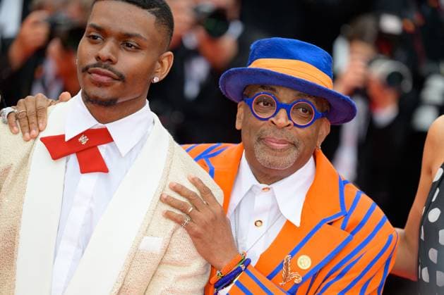 Cannes Highest 2 Lowest Red Carpet NG Spike Lee and Aubrey Joseph attending the ‘Highest 2 Lowest’ Screening and Red Carpet at Palais Des Festivals in Cannes, France on May 19 2025 as part of the 78th Cannes Film Festival. Photo by Nicolas Genin ABACAPRESS.COM Cannes France  Copyright: xGeninxNicolas ABACAx