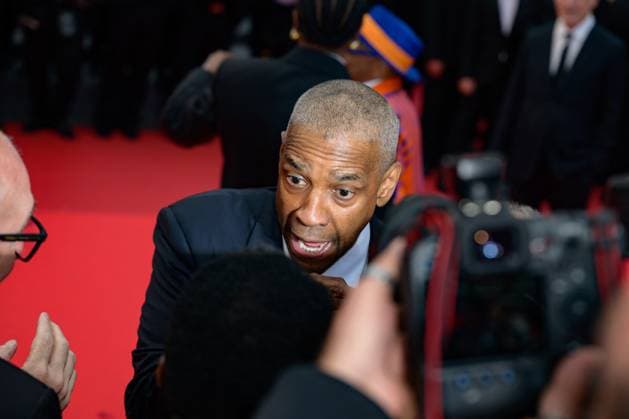 Cannes Highest 2 Lowest Red Carpet NG Denzel Washington attending the ‘Highest 2 Lowest’ Screening and Red Carpet at Palais Des Festivals in Cannes, France on May 19 2025 as part of the 78th Cannes Film Festival. Photo by Nicolas Genin ABACAPRESS.COM Cannes France  Copyright: xGeninxNicolas ABACAx