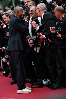 78eme Festival International du Film de Cannes Montée des marches du film Higest 2 Lowest 78th International Cannes Film Festival Red carpet for Highest 2 Lowest Movie 444701 2025 05 19 France Washington, Denzel  Copyright: xLionelxGuericolas MPPx STAR_444701_154