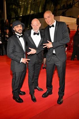 Cannes Alpha Screening JR Cut Killer attending the screening of Alpha at 78th Cannes Film Festival in Cannes, France on May, 19, 2025. Photo by Julien Reynaud APS-Medias ABACAPRESS.COM Cannes France  Copyright: xReynaudxJulien APS-Medias ABACAx