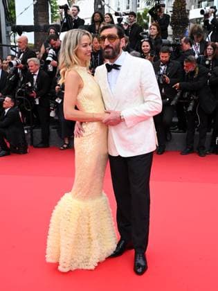 Cannes, France: Cannes, 78th Cannes Film Festival 2025 - evening 7 - Red Carpet of the film Highest 2 Lowest In the photo: Clara Hallencreutz, Fares Fares Cannes France  - ZUMAp169 20250519_zea_p169_1162 Copyright: xTerenghi Ipax