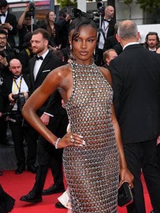 Cannes, France: Cannes, 78th Cannes Film Festival 2025 - evening 7 - Red Carpet of the film Highest 2 Lowest In the photo: Leomie Anderson Cannes France  - ZUMAp169 20250519_zea_p169_1292 Copyright: xTerenghi Ipax