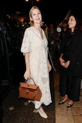 Cannes Ray Ban party arrivals MP Kelly Rutherford arrives to Ray Ban party held on a boat ahead the 78th annual Cannes Film Festival on May 19, 2025 in Cannes, France. Photo by Marco Piovanotto ABACAPRESS.CO  Copyright: xPiovanottoxMarco ABACAx