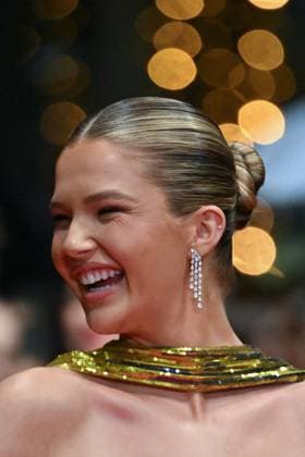 Cannes Alpha Premiere AM Ellie Thumann attending the Alpha Premiere in Cannes, France on May 19, 2025 as part of the 78th Cannes Film Festival. Photo by Aurore Marechal ABACAPRESS.COM Cannes France  Copyright: xMarechalxAurore ABACAx