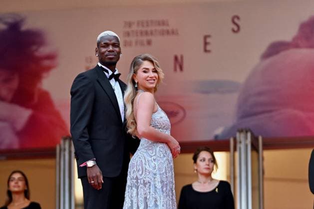 Cannes - Highest 2 Lowest Screening Zulay Pogba and Paul Pogba attends the Highest 2 Lowest red carpet at the 78th annual Cannes Film Festival at Palais des Festivals on May 19, 2025 in Cannes, France. Photo By Franck Castel ABACAPRESS.COM Cannes France  Copyright: xCastelxFranck ABACAx