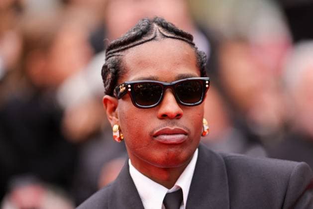 Cannes - Highest 2 Lowest Screening A$AP Rocky attends the Highest 2 Lowest red carpet at the 78th annual Cannes Film Festival at Palais des Festivals on May 19, 2025 in Cannes, France. Photo by Shootpix ABACAPRESS.COM Cannes France  Copyright: xShootpix ABACAx
