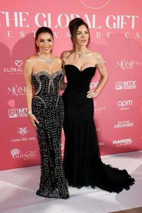 Cannes - Global Gift Gala Arrivals Eva Longoria, Lauren Sánchez attend the Global Gift Gala ahead the 78th annual Cannes Film Festival on May 19, 2025 in Cannes, France. Photo by Marco Piovanotto ABACAPRESS.COM Cannes France  Copyright: xPiovanottoxMarco ABACAx