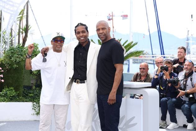 Highest 2 Lowest Photocall - The 78th Annual Cannes Film Festival Spike Lee, A$ap Rocky, Denzel Washington attend the Highest 2 Lowest photocall at the 78th annual Cannes Film Festival at Palais des Festivals on May 19, 2025 in Cannes, France. Cannes Palais des Festivals et des Cong France Copyright: xDGP imageSPACEx