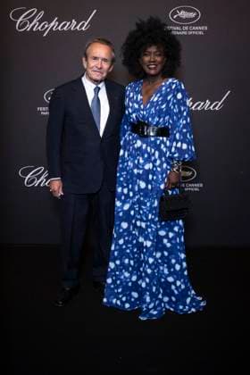 Photocall of the Chopard Universe 2025 dinner at Mandelieu Airport during the 78th Cannes International Film Festival Jacky Ickx et sa femme Khadja Nin Photocall of the Chopard Universe 2025 dinner at Mandelieu Airport during the 78th Cannes International Film Festival on March 19, 2025 Olivier Borde Bestimage Photocall of the Chopard Universe 2025 dinner at Mandelieu Airport during the 78th Cannes International Film Festival on March 19, 2025 Cannes France  Copyright: xOLIVIERxBORDEx xBESTIMAGExOLIVIERxBORDEx xBESTIMAGEx