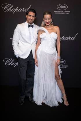 Photocall of the Chopard Universe 2025 dinner at Mandelieu Airport during the 78th Cannes International Film Festival Petra Nemcova et son compagnon Benjamin Larretche Photocall of the Chopard Universe 2025 dinner at Mandelieu Airport during the 78th Cannes International Film Festival on March 19, 2025 Olivier Borde Bestimage Photocall of the Chopard Universe 2025 dinner at Mandelieu Airport during the 78th Cannes International Film Festival on March 19, 2025 Cannes France  Copyright: xOLIVIERxBORDEx xBESTIMAGExOLIVIERxBORDEx xBESTIMAGEx