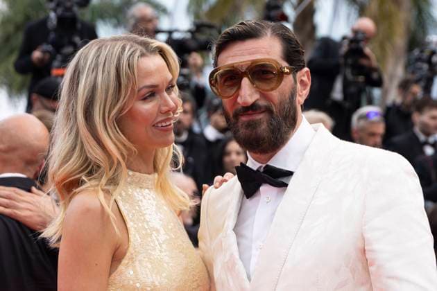 Eagles Of The Republic Clara Hallencreutz and Fares Fares depart the Eagles Of The Republic (Les Aigles De La RÃ publique) red carpet at the 78th annual Cannes Film Festival at Palais des Festivals on May 19, 2025 in Cannes, France.  Copyright: x Chassery+Courdjix