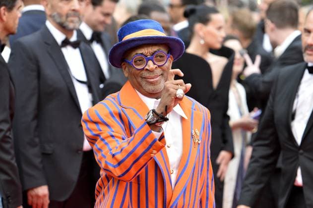 Spike Lee at the Highest 2 Lowest premiere in Cannes on 19 05 2025