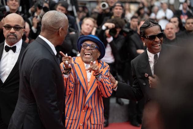 Highest 2 Lowest Red Carpet - The 78th Annual Cannes Film Festival ASAP Rocky, Spike Lee, and Denzel Washington attend the Highest 2 Lowest red carpet at the 78th annual Cannes Film Festival at Palais des Festivals in Cannes, France, on May 19, 2025. Cannes France  Copyright: xLucaxCarlinox originalFilename: carlino-notitle250519_np5vF.jpg