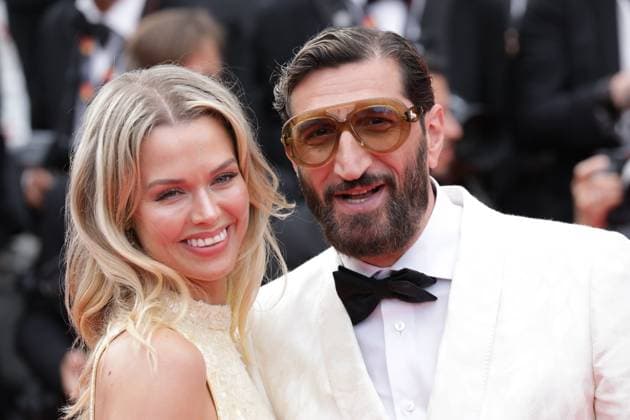 Shot on May 19, 2025 Clara Hallencreutz and Fares Fares on the Red Carpet at the 78 Cannes Film Festival, France for the movie HIGHEST 2 LOWEST