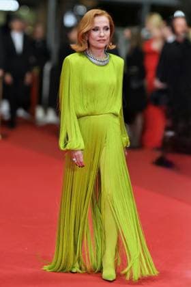 Bilder des Jahres 2025, Entertainment 05 Mai Cannes - La Femme La Plus Riche Du Monde Red Carpet Isabelle Huppert attend the La Femme La Plus Riche Du Monde red carpet at the 78th annual Cannes Film Festival at Palais des Festivals on May 18, 2025 in Cannes, France. Photo by Franck Castel ABACAPRESS.COM Cannes France  Copyright: xCastelxFranck ABACAx