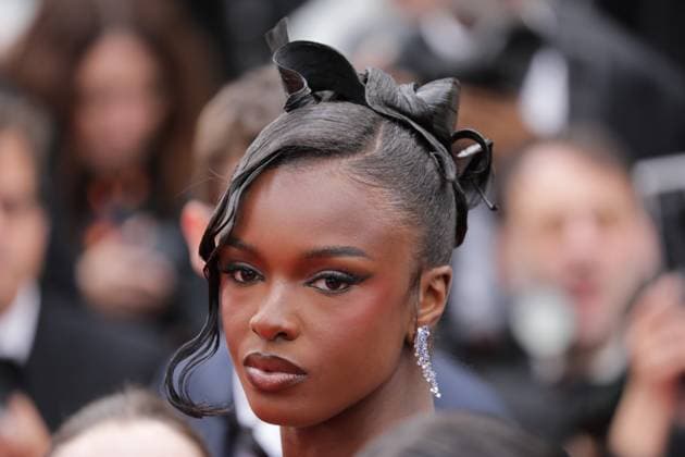 Photo taken on May 19, 2025 Leomie Anderson on the Red Carpet at the 78 Cannes Film Festival, France for the movie HIGHEST 2 LOWEST