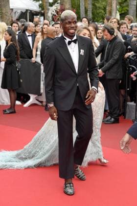 Paul Pogba at the Highest 2 Lowest film premiere on 19 05 2025 as part of the 78 Film Festival in Cannes Highest 2 Lowest film premiere in Cannes
