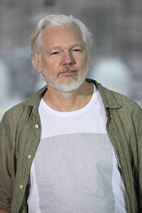 RECORD DATE NOT STATED Cannes - The Six Billion Dollar Man Photocall Julian Assange poses during the The Six Billion Dollar Man photocall at the 78th annual Cannes Film Festival at Palais des Festivals on May 20, 2025 in Cannes, France. Photo by David Niviere ABACAPRESS.COM Cannes France  Copyright: xNivierexDavid ABACAPRESS.COMx
