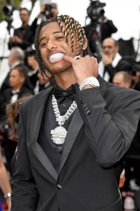 Diamand Blace at the Highest 2 Lowest film premiere on 19 05 2025 as part of the 78 Film Festival in Cannes Highest 2 Lowest film premiere in Cannes