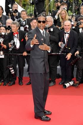 ASAP Rocky at the Highest 2 Lowest film premiere on 19 05 2025 as part of the 78 Film Festival in Cannes Highest 2 Lowest film premiere in Cannes