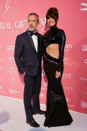 Diane Leyre with companion at the Global Gift Gala 2025 at the Festival de Cannes 2025 78 Cannes International Film Festival at La MÃ me Plage Cannes, 19 05 2025 Foto:xD.xBedrosianx xFuturexImagex gift_5530
