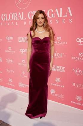 Dixie D Amelio at the Global Gift Gala 2025 at the Festival de Cannes 2025 78 Cannes International Film Festival at La MÃ me Plage Cannes, 19 05 2025 Foto:xD.xBedrosianx xFuturexImagex gift_5536