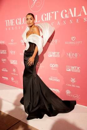 Carolina Guerra at the Global Gift Gala 2025 at the Festival de Cannes 2025 78 Cannes International Film Festival at La MÃ me Plage Cannes, 19 05 2025 Foto:xD.xBedrosianx xFuturexImagex gift_5597