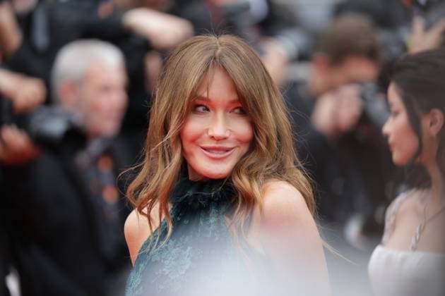 Photo taken on May 19, 2025 Carla Bruni on the Red Carpet at the 78 Cannes Film Festival, France for the movie HIGHEST 2 LOWEST
