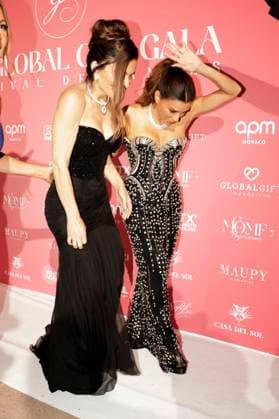 Lauren Sanchez and Eva Longoria at the Global Gift Gala 2025 at the Festival de Cannes 2025 78 Cannes International Film Festival at La MÃ me Plage Cannes, 19 05 2025 Foto:xD.xBedrosianx xFuturexImagex gift_5615