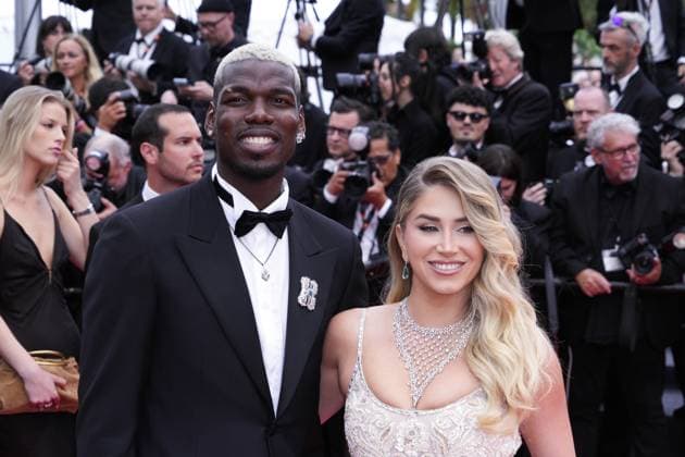 IPP Photo Daniele Cifala Cannes 19 05 2025 Highest 2 Lowest Red Carpet The 78th Annual Cannes Film Festival in the photo Zulay Pogba and Paul Pogba