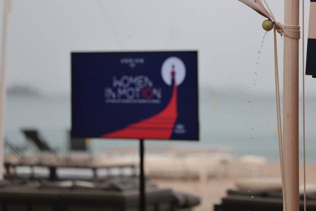 Cannes Film Festival 2025 Pierre Teyssot MAXPPP Cannes Film Festival 2025 78th edition of the Festival International du Film de Cannes on May 20, 2025 in Cannes, France Change in the meteorological conditions, thunder storms, strong wind and rain on the Croisette Rain and wind at the Kering Women in motion event Pierre Teyssot Maxppp Cannes France  Copyright: xMAXPPPxPierrexTeyssotx PT3_4453 TEY2025052025