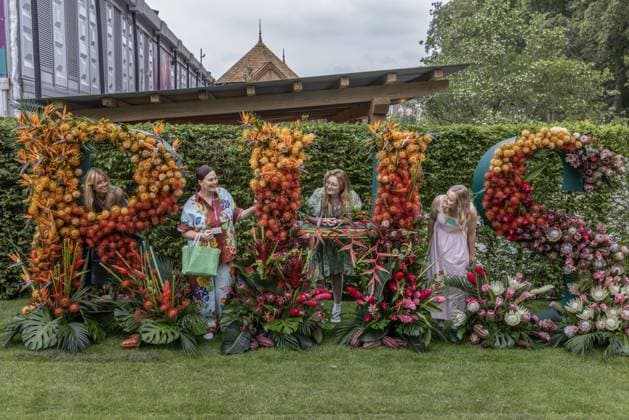 RHS Chelsea Flower Show 2025 Press Day 19th May 2025. RHS (Royal Horticultural Society) Chelsea Flower show, Press day. Visitors on Press Day.  Copyright: xJackxHillx NINTCHDBPICT000996244567