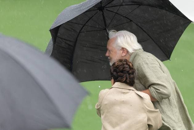 78. Internationalen Filmfestspiele von Cannes 2025 Cannes, Frankreich - 20.5.2024: Julian Assange während des - The Six Billion Dollar Man - Photocalls während der 78. Internationalen Filmfestspiele von Cannes. Die 78. Internationalen Filmfestspiele von Cannes finden vom 13. bis 24. Mai 2025 statt. Provence-Alpes-Cote d Azur