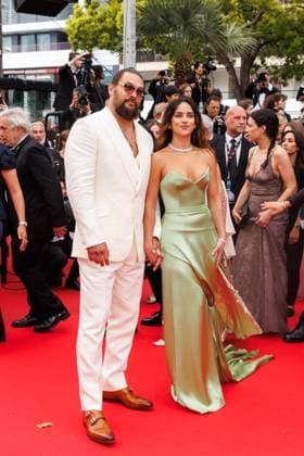 Festival de Cannes Premiere Highest 2 Lowest Jason Momoa and Adria Arjona at the premiere of the film Highest 2 Lowest during the 78 Cannes Film Festival at the Palais de Festival on 19 05 2025 Copyright: xEventpressxKochanx