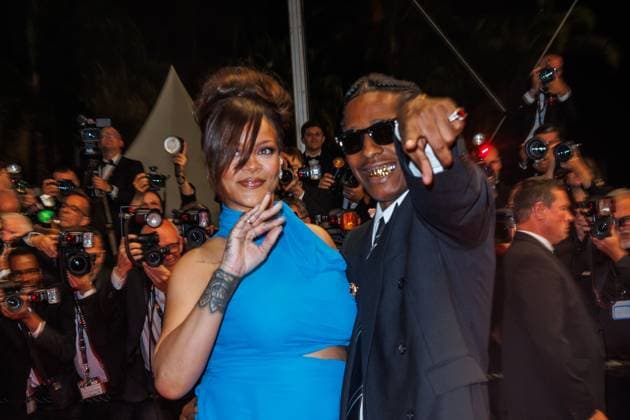 Festival de Cannes Premiere Highest 2 Lowest Rihanna and ASAP Rocky at the premiere of the film Highest 2 Lowest during the 78 Cannes Film Festival at the Palais de Festival on 19 05 2025 Copyright: xEventpressxKochanx