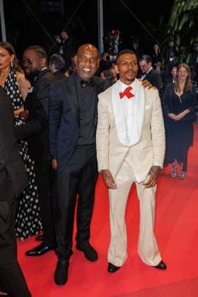 Festival de Cannes Premiere Highest 2 Lowest Ilfenesh Hadera and Aubrey Joseph at the premiere of the film Highest 2 Lowest during the 78 Cannes Film Festival at the Palais de Festival on 19 05 2025 Copyright: xEventpressxKochanx