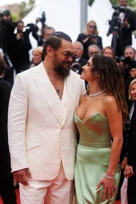 Festival de Cannes Premiere Highest 2 Lowest Jason Momoa and Adria Arjona at the premiere of the film Highest 2 Lowest during the 78 Cannes Film Festival at the Palais de Festival on 19 05 2025 Copyright: xEventpressxKochanx