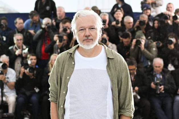 Cannes The Six Billion Dollar Man Photocall AM Julian Assange attending the The Six Billion Dollar Man Photocall in Cannes, France on May 20, 2025 as part of the 78th Cannes Film Festival. Photo by Aurore Marechal ABACAPRESS.COM Cannes France  Copyright: xMarechalxAurore ABACAx